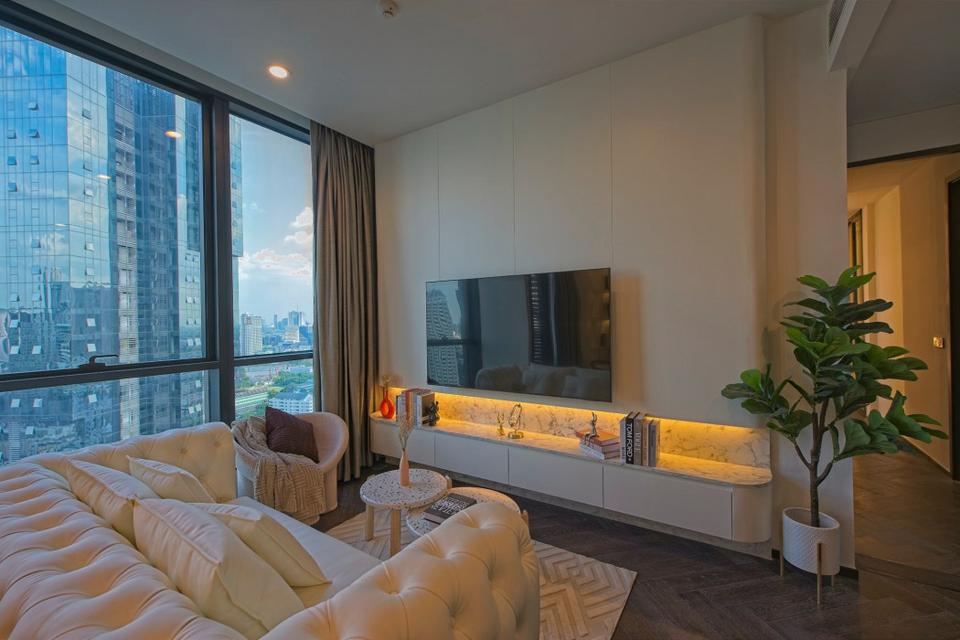 ให้เช่า คอนโดหรูห้องพิเศษ ESSE Sukhumvit 36 ติด BTS ทองหล่อ 2 นอน จอดรถได้ 2 คัน 77 ตรม ชั้น 21 สัญญาขั้นต่ำ 1 ปี 2