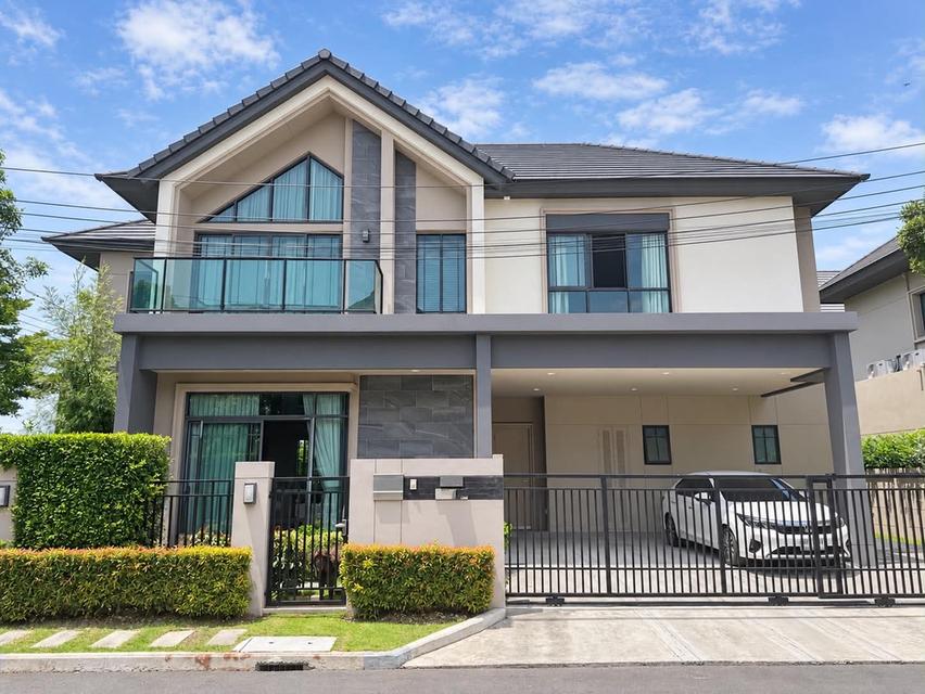 ขายบ้านเดี่ยวหลังใหญ่ แปลงมุม | Bangkok Boulevard สาทร-ปิ่นเกล้า 2 * ที่ดิน 76 ตร.ว. 1