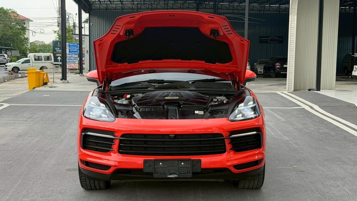 2020 Porsche Cayenne Coupe สี LAVA ORANGE  Milage 37,XXX KM OPTIONS ล้นสุด ไม่เคยมีอุบัติเหตุ เฉี่ยวชนใดๆ ตัวรถออกผลิตปี 20 รูปที่ 4