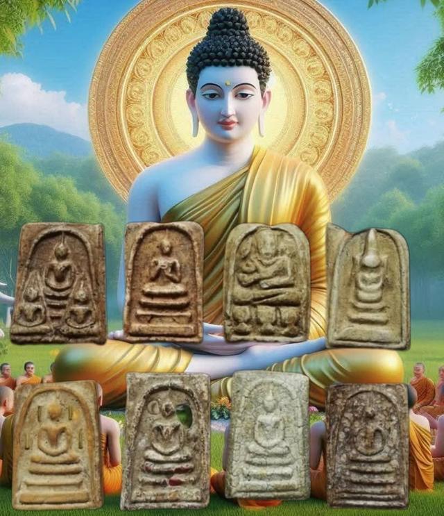 พระสมเด็จกรุเก่า พิมพ์แปลกหายาก คละพิมพ์