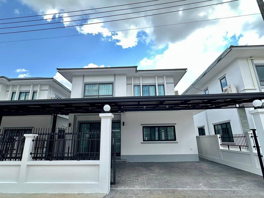 บ้านเดี่ยวสองชั้นในโครงการ ทำเลใกล้สิ่งอำนวยความสะดวก #สันกำแพง ราคาเพียง 22,000 บาท/เดือน ✨清迈独栋两层别墅出租 3 卧室 3 卫生间 - 租金 22,000 泰铢/月 ✨ 7