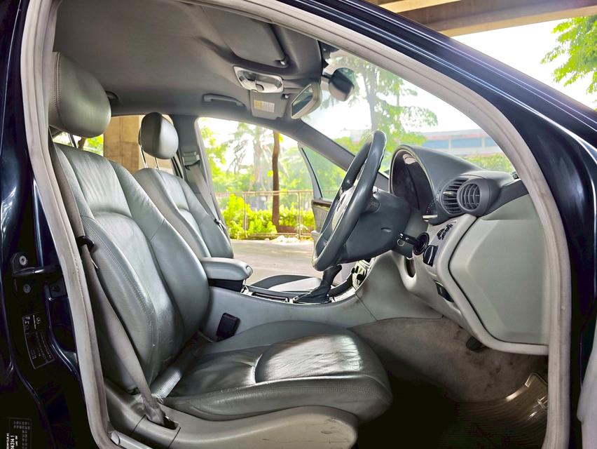 ขายรถ Benz C200 W203 ปี 2003 สีน้ำเงิน เกียร์ออโต้ 9