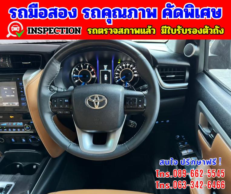 🎯ปี2018 Toyota Fortuner 2.8  V 4WD. 🎯เกียร์ออโต้ 4x4  9