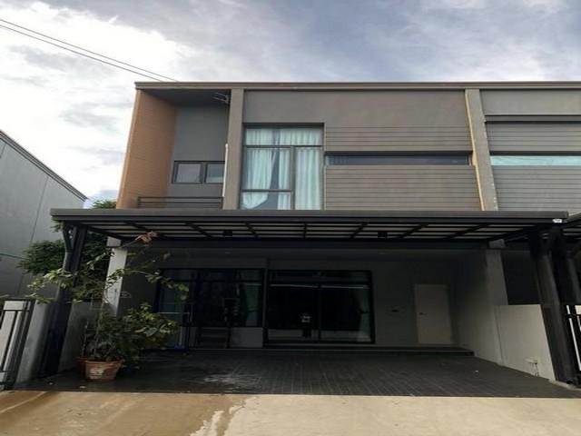 PB5864ให้เช่า ทาวน์โฮม 2 ชั้น โครงการ เวิร์ฟ พระราม 9 VERVE Rama 9 ถนนกาญจนาภิเษก ติดทางด่วนมอเตอร์เวย์ บ้านหลังมุม หันหน้าทิศใต้  1