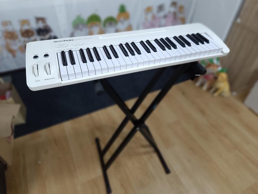 คีย์บอร์ดดนตรีไฟฟ้า MIDIPLUS easy piano พร้อมขาตั้ง รูปที่ 2