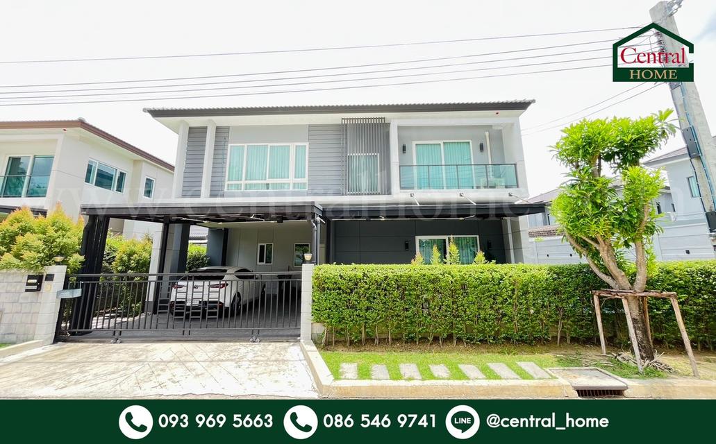 บ้านเดี่ยว เซนโทร สาทร - กัลปพฤกษ์ หลังมุม พร้อมอยู่ 1