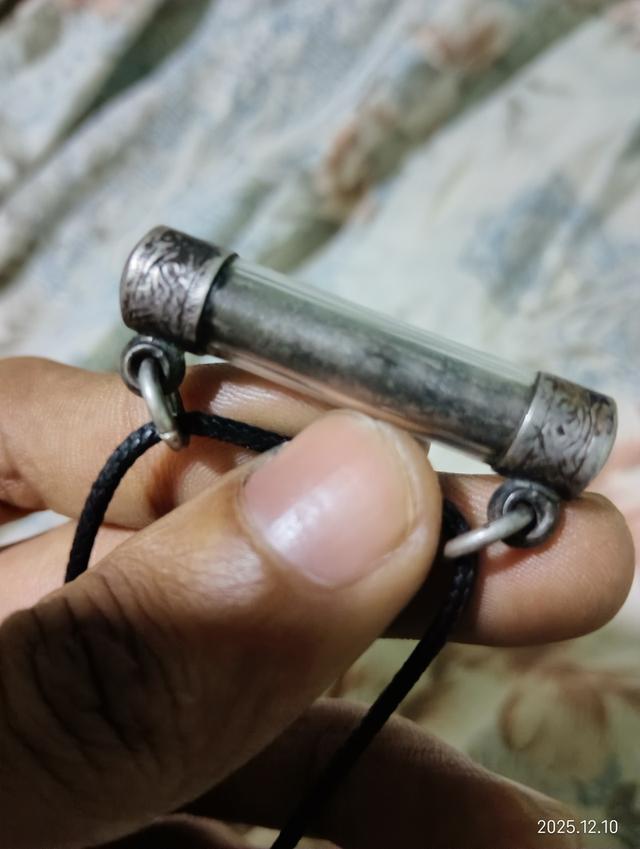 ตะกรุดสาริกาเนื้อเงินหลวงพ่อเดิม