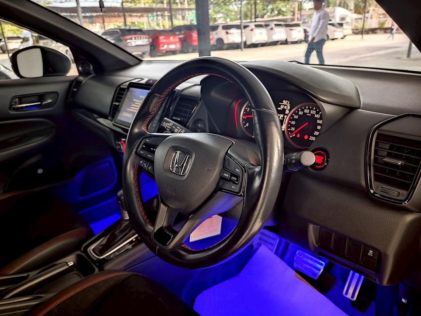  HONDA CITY, 1.0 RS (5DR)  ปี 2021/22 🚩ตัวท็อปสุด ตกแต่งพิเศษ MILE. 21,544 Km. (499,000)👑รถขายพร้อมป้ายทะเบียน (2ขจ 7333) 15