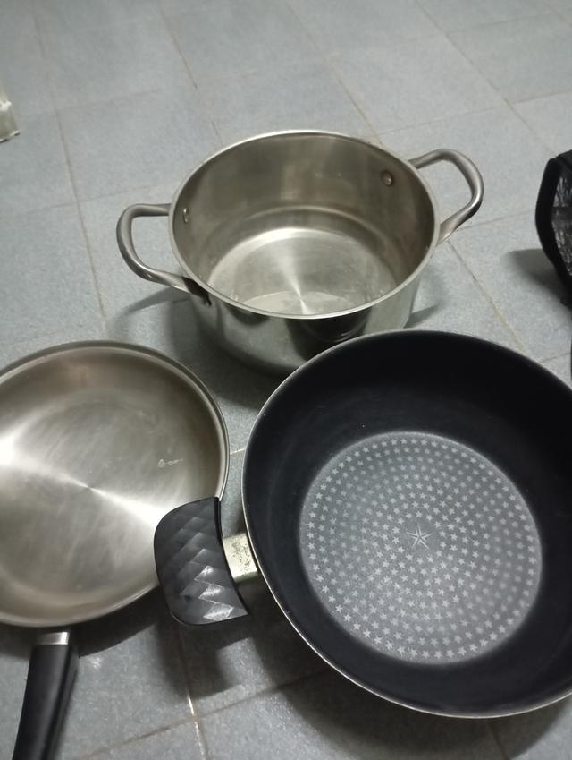 กระทะ ราคาเหมา 3 ใบขายแยกใบละ250