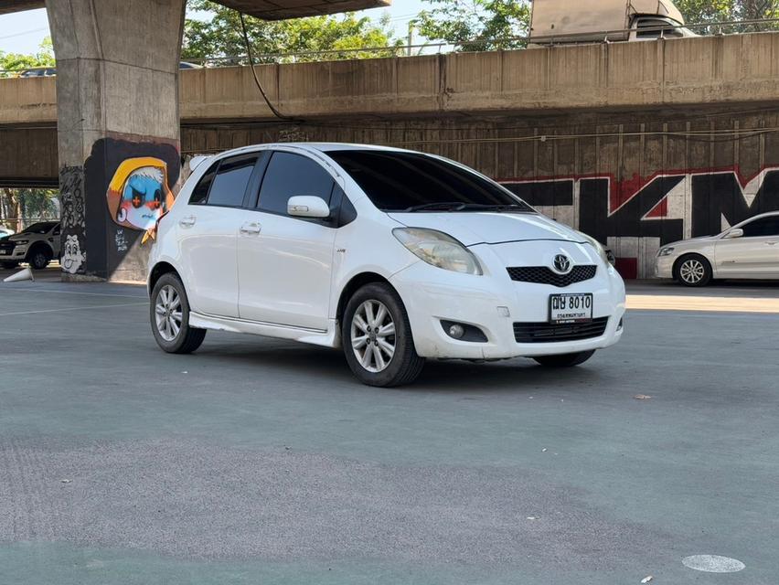 ขายรถ Toyota Yaris 1.5E ปี 2009 สีขาว เกียร์ออโต้