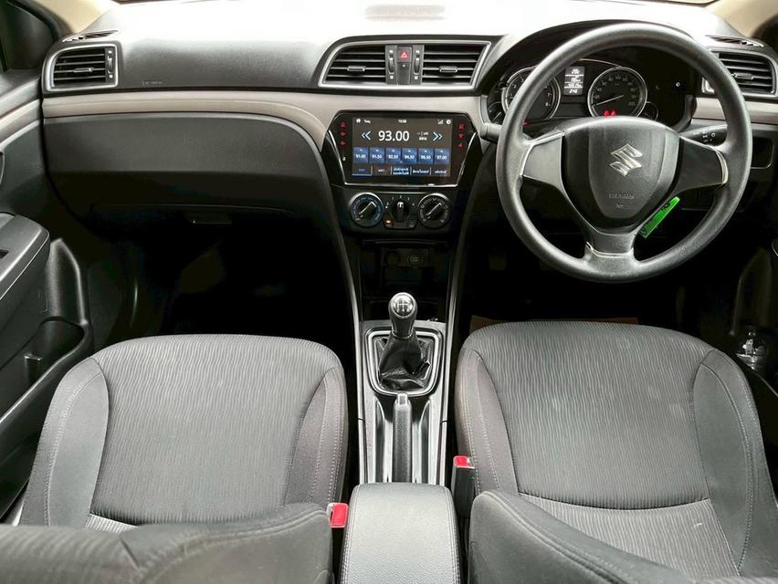 SUZUKI CIAZ รุ่น GL เครื่อง1.2cc. เกียร์ธรรมดา ปี2022
