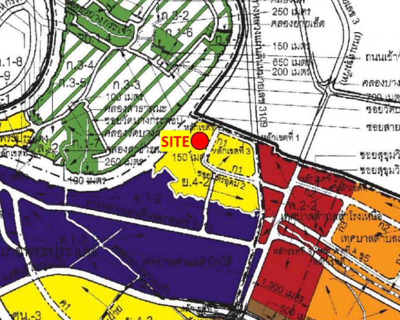 ขายที่ดิน 36-2-8.2 ไร่ ถนนสำโรงใต้ 6 ติด บิ๊กซี มินิ มหาวงษ์ ใกล้ BTS แบริ่ง 5