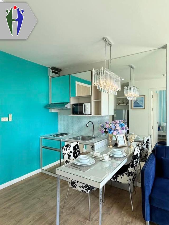 คอนโดให้เช่า นาจอมเทียน  1ห้องนอน •	ขนาด 29 ตารางเมตร 1 ห้องนอน 1 ห้องน้ำ •	เครื่องปรับอากาศ, ตู้เย็น •	ระเบียงวิวทะเล พร้อมเฟอร์นิเจอร์ •	ครัวยุโรปพร 7