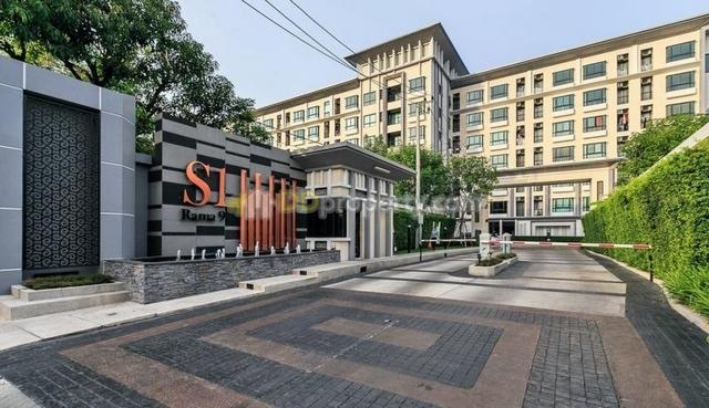 คอนโด S1 RAMA9 ให้เช่า 1 ห้องนอน 33 ตร.ม. ชั้น 5 วิวสระว่ายน้ำ 7