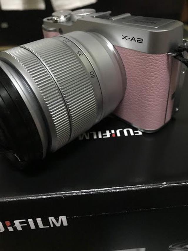 ขาย Fuji X-A2 (Pink Color สีหายาก) + Lens kit 16-50 mm 5