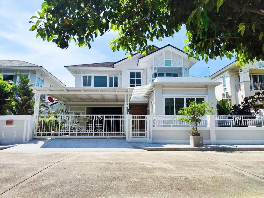 บ้านเดี่ยววิวทะเลสาบ หน้าบ้านไม่ชนใคร หมู่บ้าน Perfect Place สุขุมวิท 77 ลาดกระบัง 