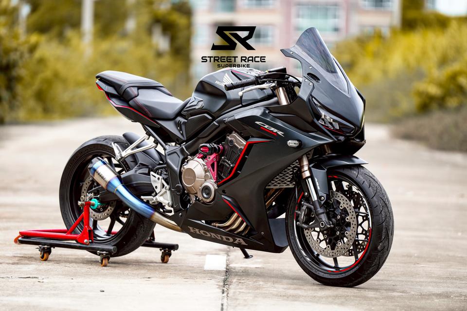🔥 เข้าใหม่! Honda CBR650R ปี 2020 ดำ-แดง 🔥 🏍️ รถสวย ทรงสปอร์ต หล่อกำลังดี ของแต่งครบ พร้อมขี่กลับบ้านทันที! 10