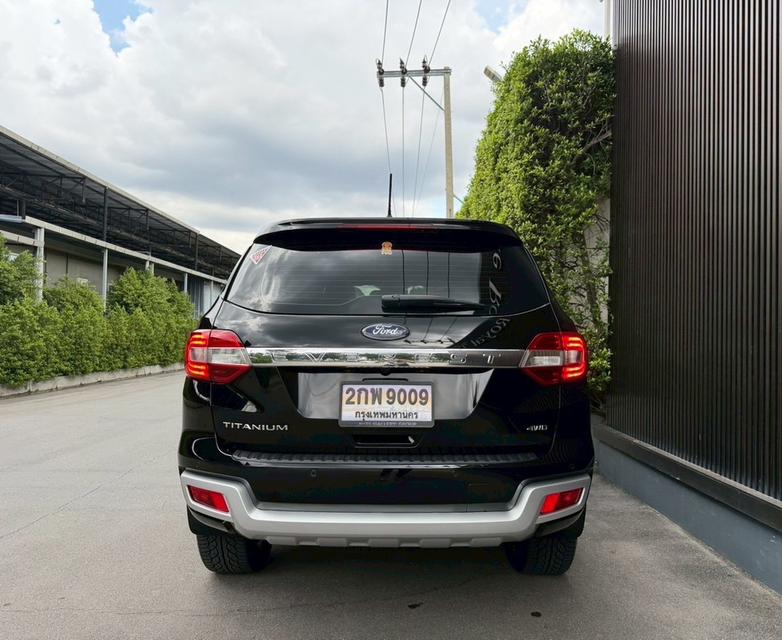 Ford Everest 2.0 Bi-Turbo 4WD Titanium Plus สีดำ ปี 2018 รถสวย เจ้าของดูแลดี เคลือบแก้วจอดในร่มตลอด  5