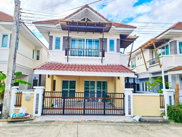 ตลาดกรุงเทพ-นนท์ 2.1 กม. กรุงเทพ-นนท์3 MRTแยกติวานนท์ 600 ม. ให้เช่า ทาวน์เฮ้าส์ 2 ชั้น 38 ตร.วา. 298 ตร.ม. เฟอร์ฯครบ 3  1