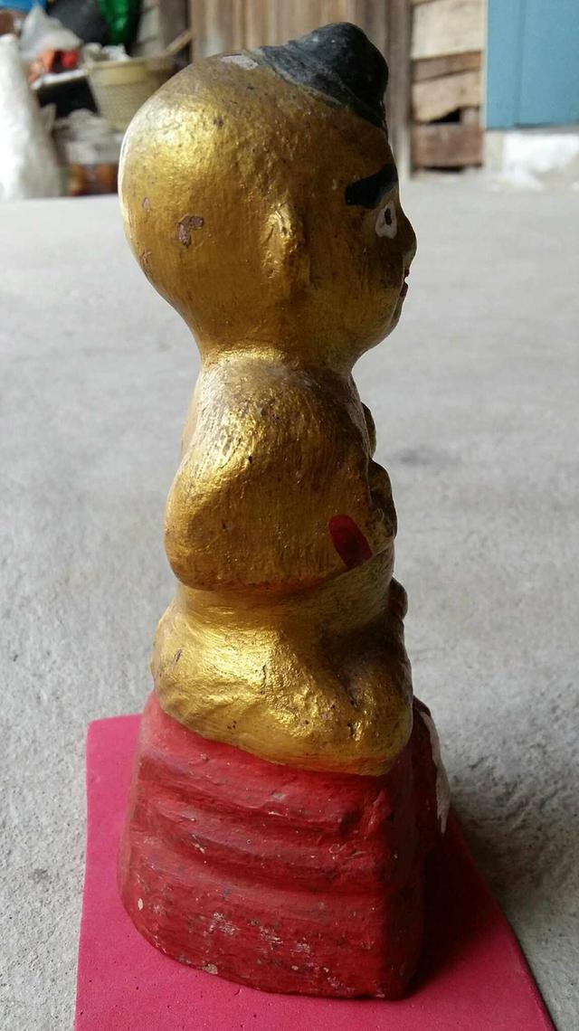 กุมารทองหลวงพ่อแย้ม จุกหน้าฐานกระต่าย รูปที่ 4