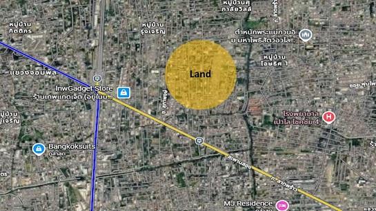 ขายที่ดิน ลาดพร้าว  ทำเลศักยภาพ ใกล้ MRT ภาวนา 4