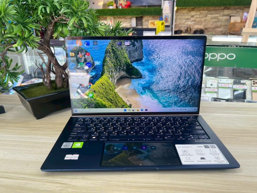 ASUS Zenbook 14 i7 Ram8/512GB ขายถูกและดีคุ้ม