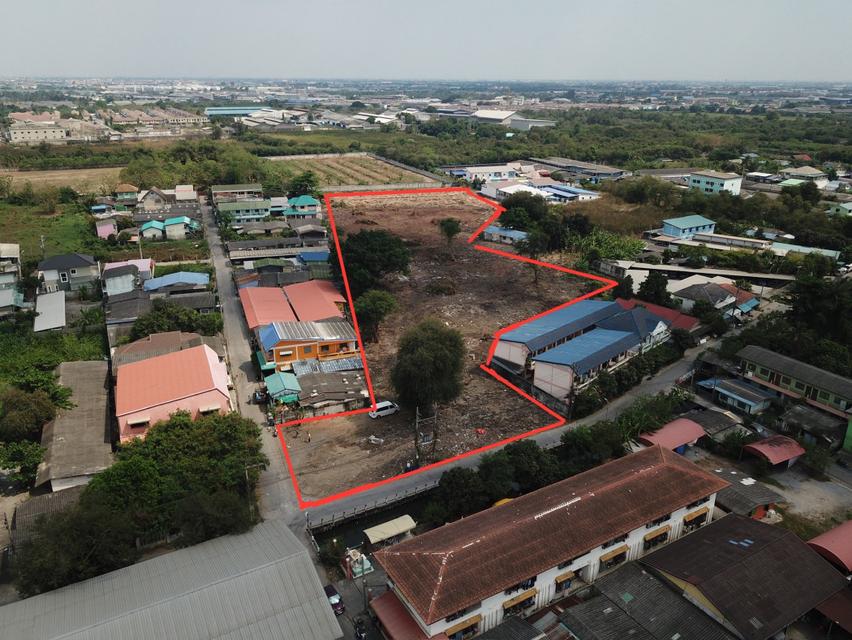 ขายที่ดินเนื้อที่ 9 ไร่ 96.8 ตร.ว. ซ.เศรษฐกิจ 1-1 (แปซิฟิค)  เหมาะสร้างบ้าน โรงงานขนาดเล็ก หรือโกดังสินค้า 1