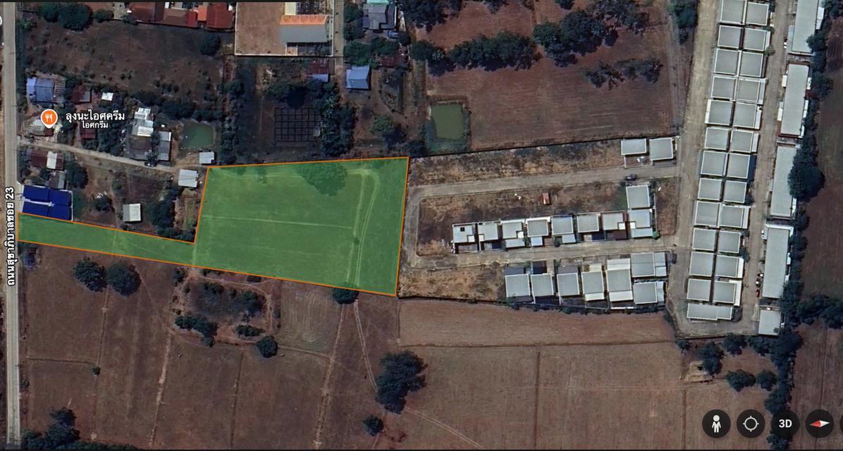 ขายที่ดิน 5 ไร่ ใจกลางเมืองปราสาท จ.สุรินทร์ (ต.กังแอน) ทางเข้ากว้าง 13 ม. เหมาะพัฒนาโครงการบ้านจัดสรร 8
