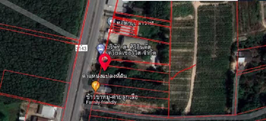 ขายที่ดินเปล่าติดถนน4เลน 13