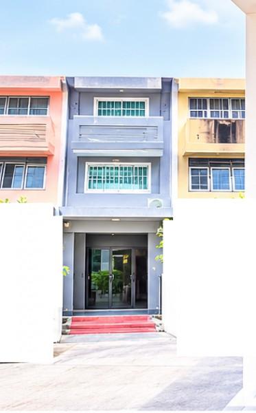 261021wansko ให้เช่า ทาวน์เฮ้าส์ บิ๊กซี วงศ์สว่าง 1กม. MRT บางซ่อน 85ม.ทาวน์โฮม 3 ชั้นให้เช่า 4 นอน 3 แอร์ 18 ตร.วา.216 1