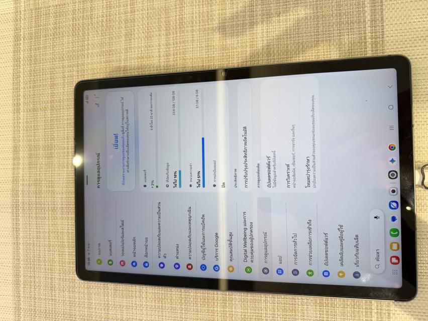 Samsung TAB s9FE ใส่ซิมโทรได้ ผ่อนได้ รับเทิร์นเครื่องเก่า รูปที่ 5