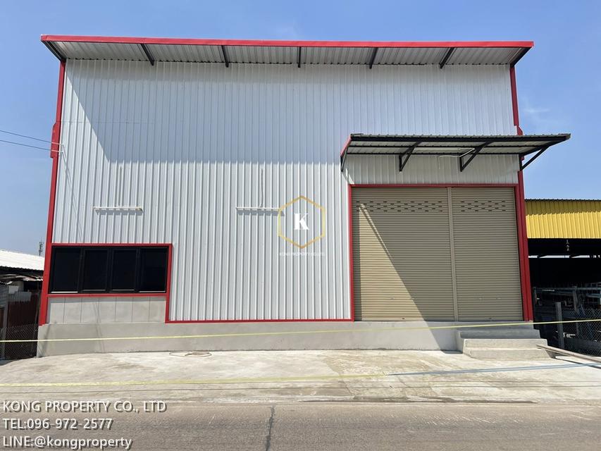 ให้เช่าโกดัง  บางบัวทอง นนทบุรี 400 ตรม ใกล้ถนนบางบัวทอง - สุพรรณบุรี (340) 1