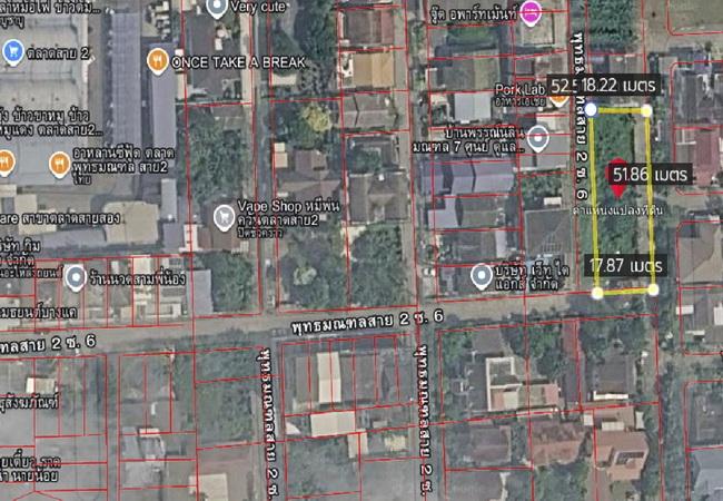 ขายที่ดิน 226 ตร.ว. ถนนพุทธมณฑลสาย 2 ซอย 6 เขตบางแค กรุงเทพมหานคร 1