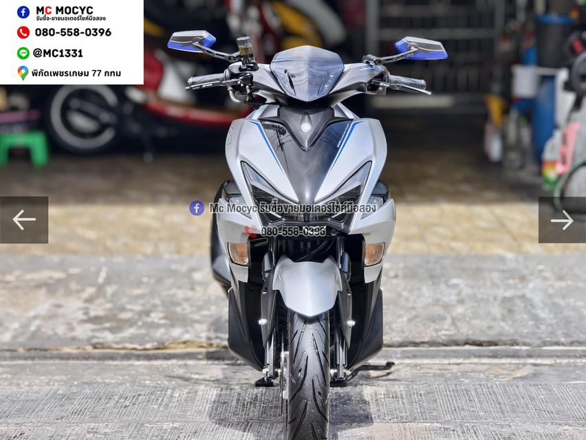 Aerox 2018 รุ่นTop ABS วิ่ง10000โล รถบ้านแท้เครื่องท่อเดิม เล่มเขียวชุดโอนครบ No1518