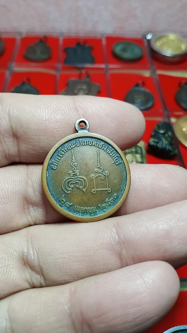 เหรียญหลวงพ่อผลวัดโบสถ์+หลวงพ่อแพวัดพิกุลทอง สิงห์บุรี รูปย่อยที่ 3