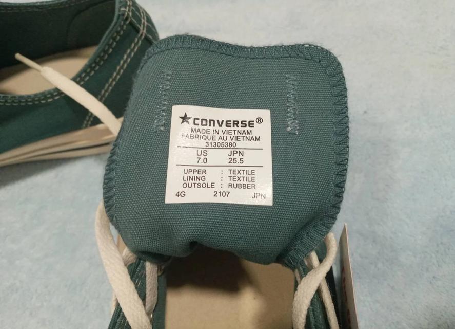 รองเท้า converse สีเขียว 4