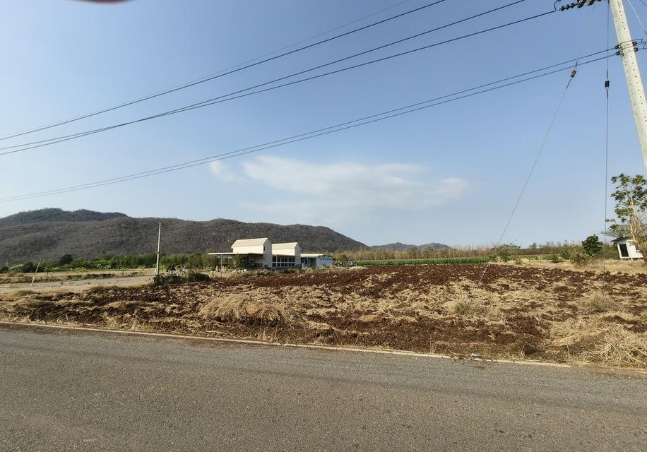 ขายที่ดินเปล่า2ไร่วิวเขาติดถนนลาดยาง 1