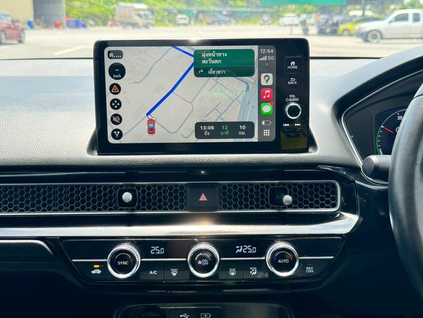 HONDA CIVIC FE Sedan 4dr e:HEV RS E-CVT FWD 2.0 Y22. สีดำ 11