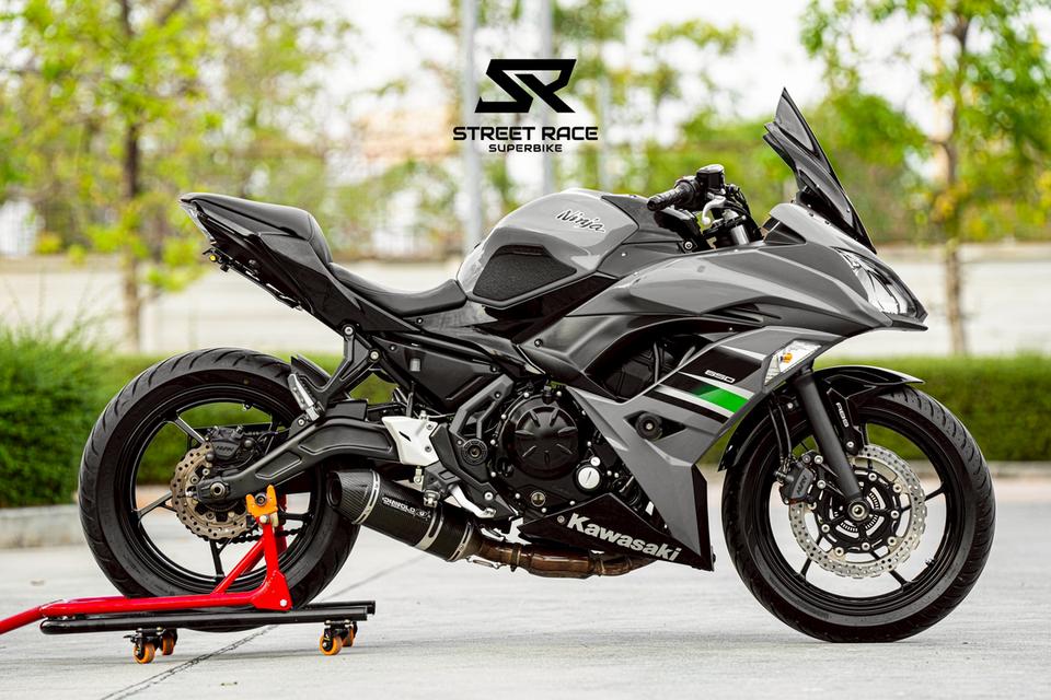 Ninja650 ปี 2017 สีเทา –ฟรีดาวน์ 8
