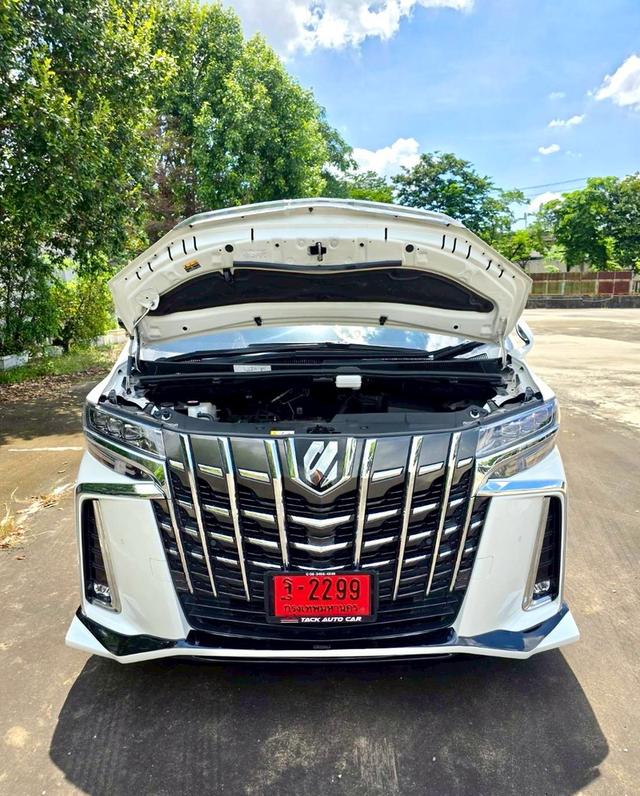 Toyota ALPHARD 2.5SC PACKAGE สีขาว ปี 2022 ไมล์ 20,xxx กม.  6