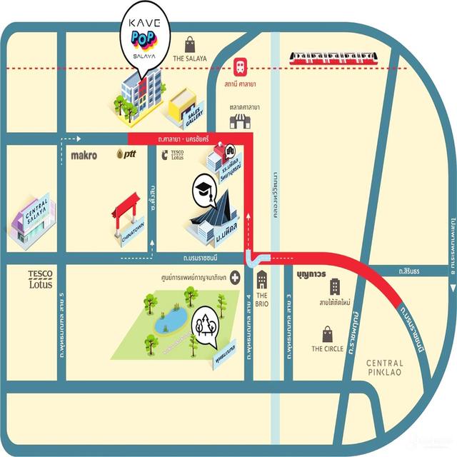  ขายพร้อมผู้เช่า คอนโดเคปป็อป ศาลายา 26.87ตรม. ชั้น3 ห้องใหม่ เฟอร์ครบ จัดกู้ฟรี 12