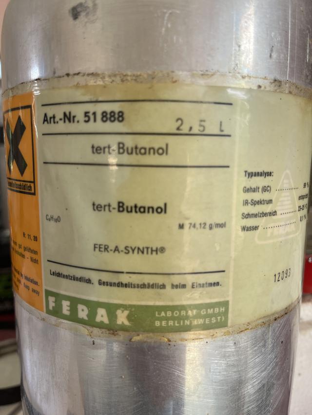 แอลกอฮอร์ text-Butanon 2.5l 1