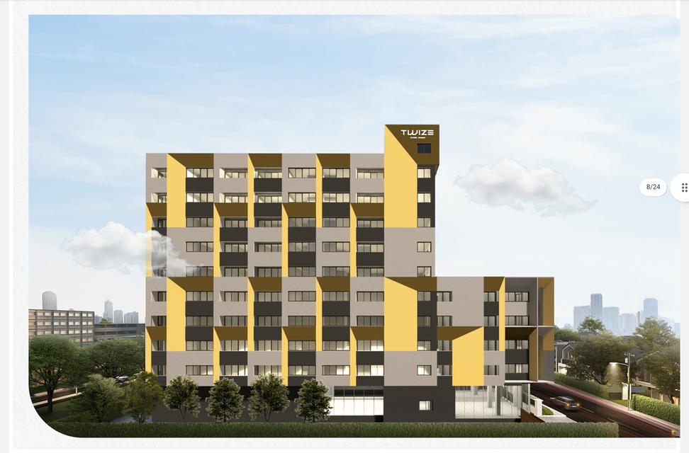 🏢✨ Twize Condo คอนโด 2 ห้องนอน ใจกลางรังสิต ใหญ่สะใจ✨ 60 ตร.ม.!! แต่ราคาไม่ถึง 4 ล้าน!💲🤗 1