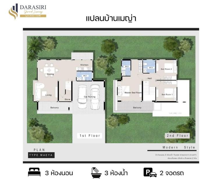 บ้านเดี่ยวระดับ High-end สไตล์ Modernใกล้สนามบิน จังหวัดเลย พร้อมอยู่ ติดถนนใหญ่ ใจกลางเมือง ทำเลทอง เหมาะกับนักธุรกิจ 5