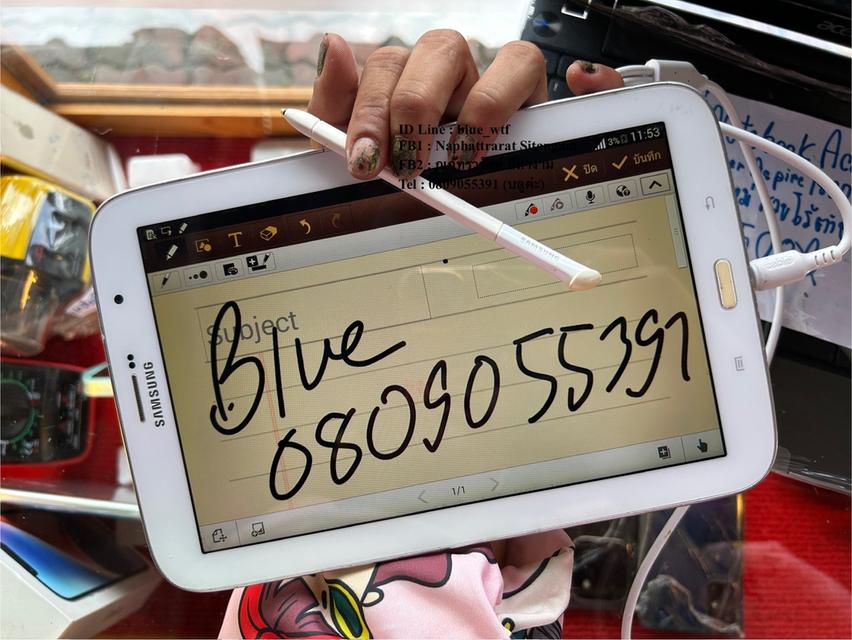 Samsung Note8.0 จอ8นิ้ว ปากกาSPenในตัว ใส่ซิมโทรได้ ใช้งานปกติ ได้ทุกซิม
