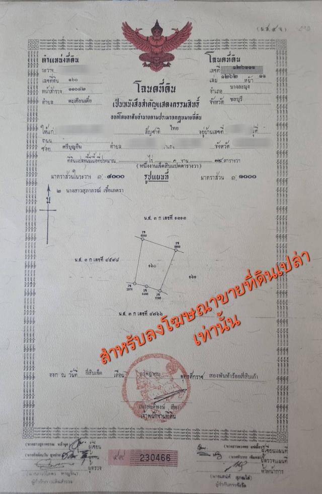 ที่ดินเปล่า 178 ตาราวา บ้านเนินน้ำ ตะเคียนเตี้ย บางละมุง ชลบุรี 3