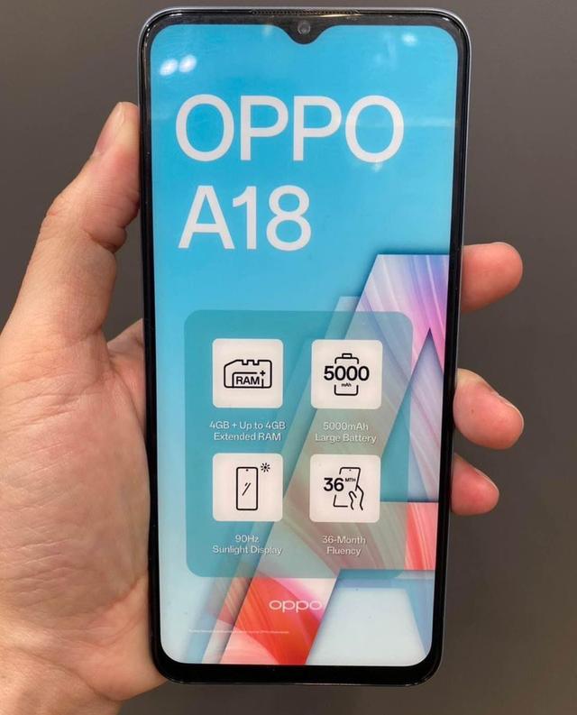 ขาย OPPO A18 เครื่องนอก มือ 2  2