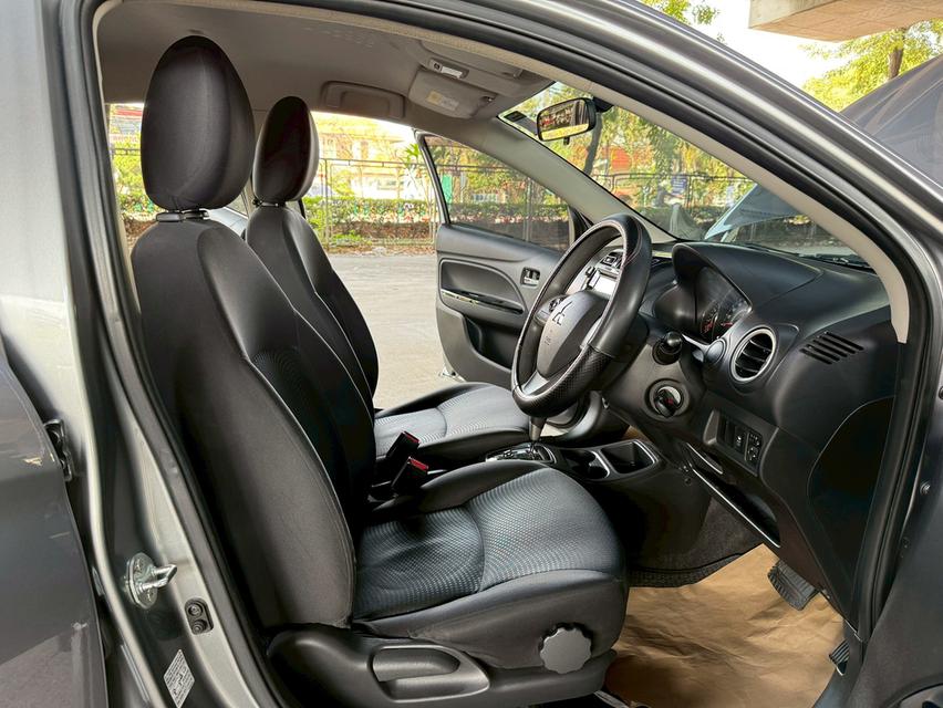 Mitsubishi Attrage 1.2GLX ปี 2017 เพีย199,000บาท ไมล์105xxx  เครื่องยนต์เกียร์ช่วงล่างดี แอร์เย็นฉ่ำ *ดูรถกทม ซอยประดิษฐมนูธรรม5 *0864368852เอ็มครับ*L รูปที่ 11