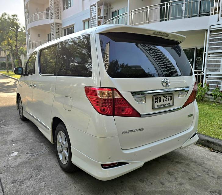 ไมล์แท้ 120,000 กม. Toyota #Alphard 2.4 V ท๊อปสุด sunroof Minorchange 15