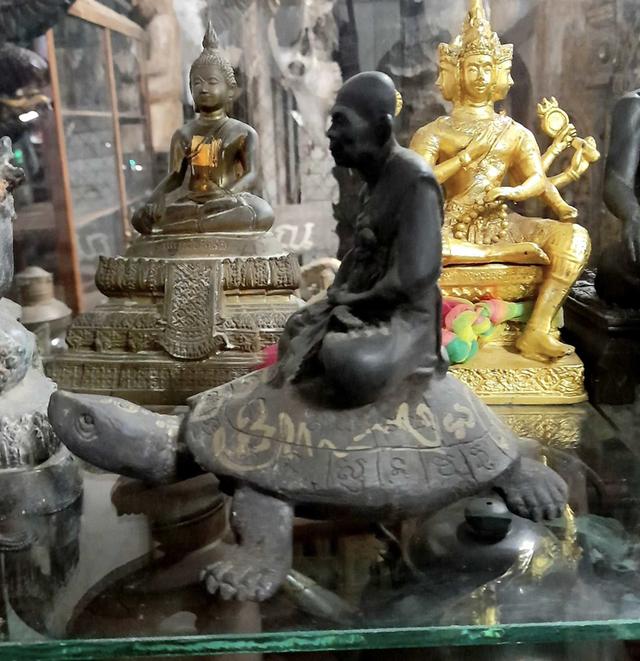 พระบูชาหลวงปู่หลิว วัดไร่แตงทอง พญาเต่าเรือน หน้าตัก3นิ้ว รุ่นฉลองอายุครบ90ปี 3